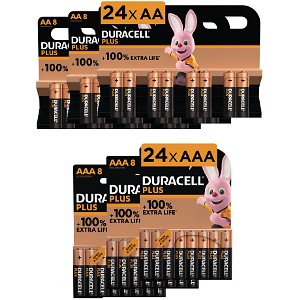 Duracell Plus AA + AAA 48 Pack