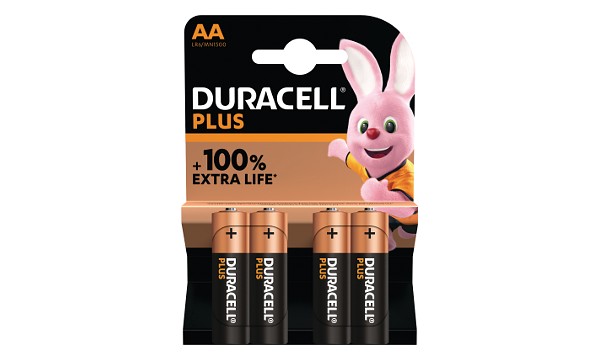 Duracell Plus Power AA 4 kpl