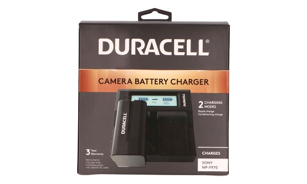 DCR-TRV4E Duracell LED Dual DSLR Battery Charger