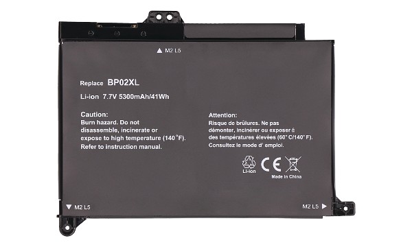 Pavilion x360 Convertible 13-u025TU Akku (2 kennoinen)