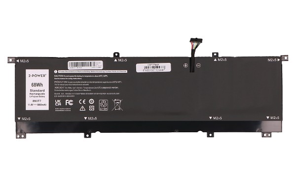 XPS 15 9575 2-in-1 Akku (6 kennoinen)