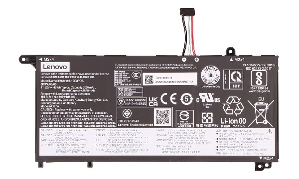 ThinkBook 14 G4 ABA 21DK Akku (3 kennoinen)