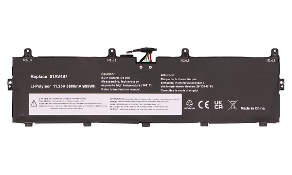 ThinkPad P73 20QS Akku (6 kennoinen)