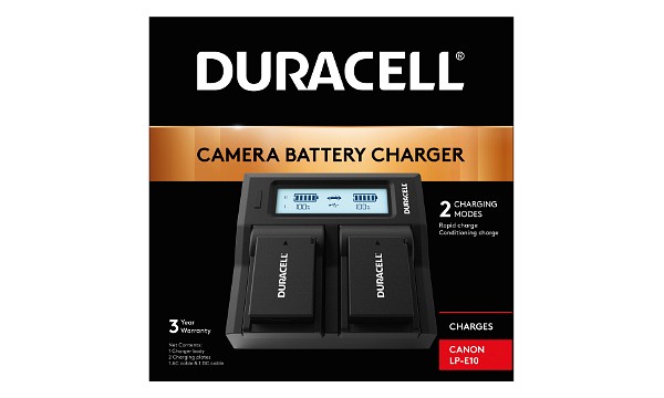 EOS 2000D Canon LP-E10 Dual Battery Charger