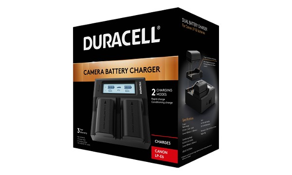 XC10 Canon LP-E6N Dual Battery charger